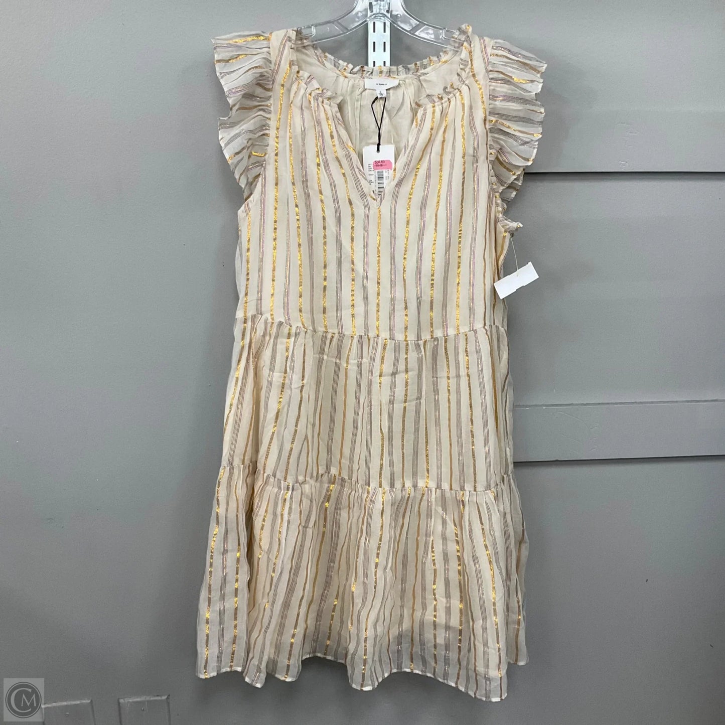 Dress Casual Short By A Loves A In Striped Pattern, Size: L