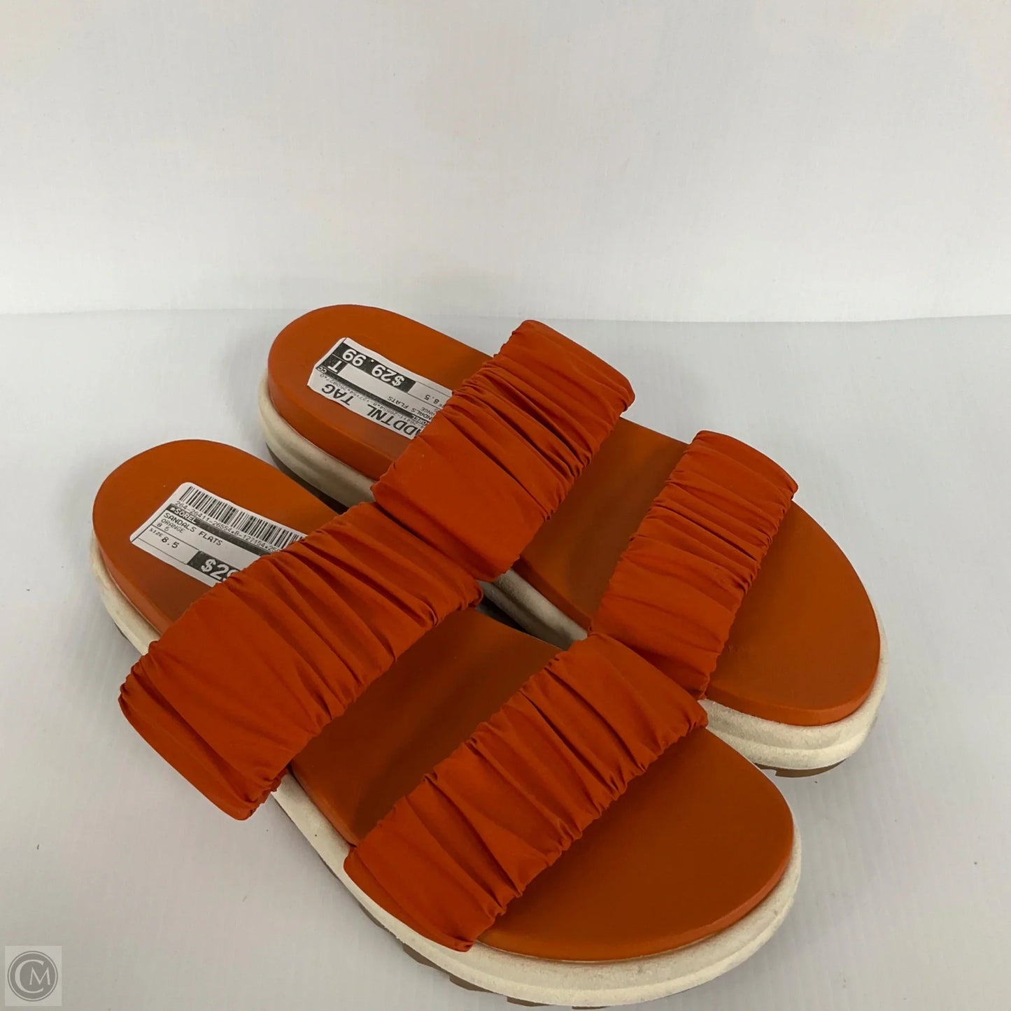 Sandals Flats By Sorel In Orange, Size: 8.5