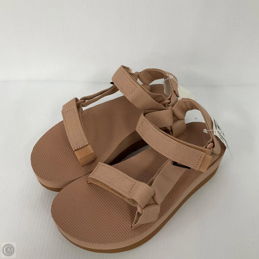 Sandals Sport By Teva In Tan, Size: 6