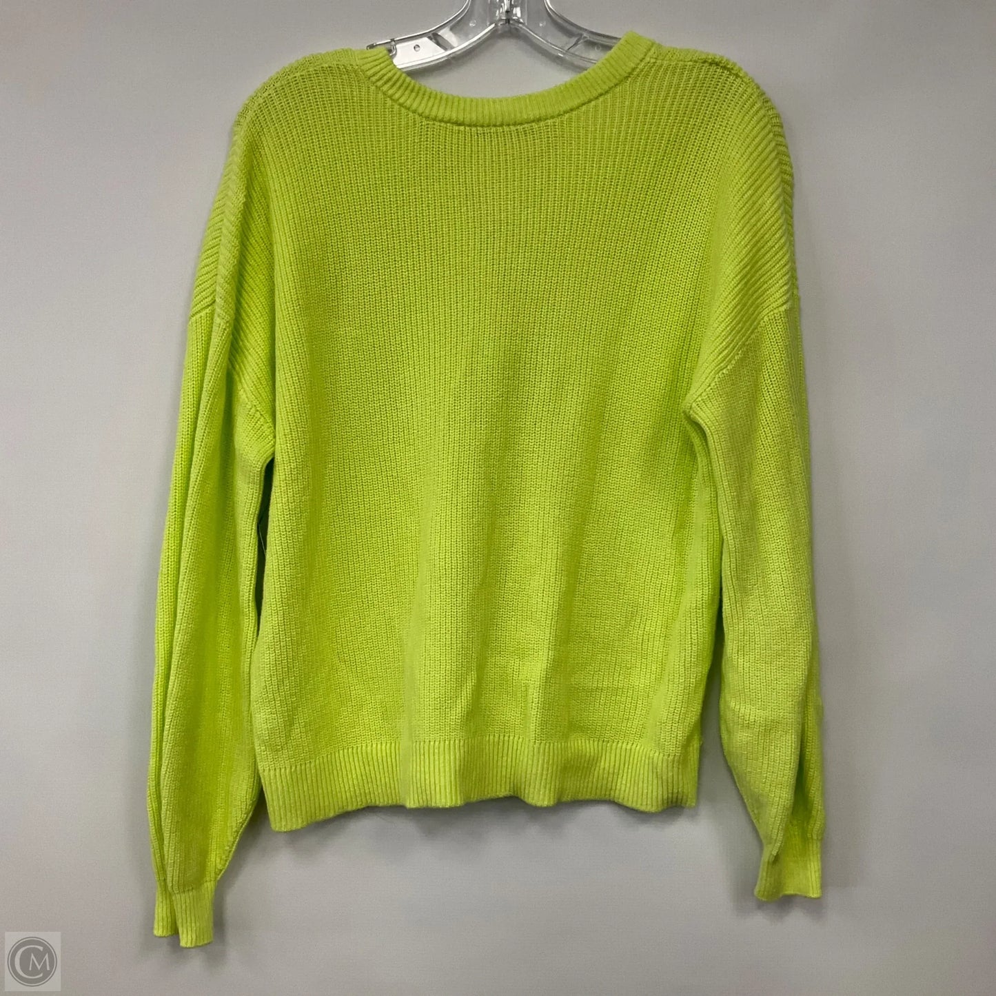 Top Long Sleeve By Loft In Green, Size: M