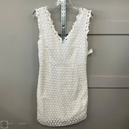 Dress Designer By Lilly Pulitzer In White, Size: 12
