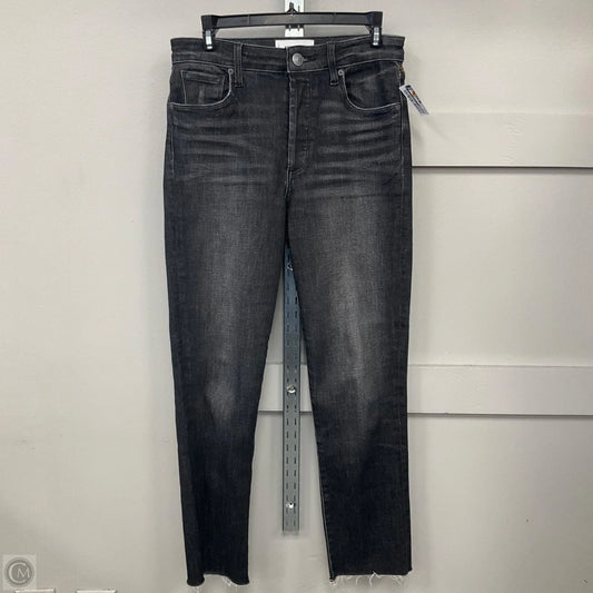 Jeans Straight By Evereve In Black Denim, Size: 2