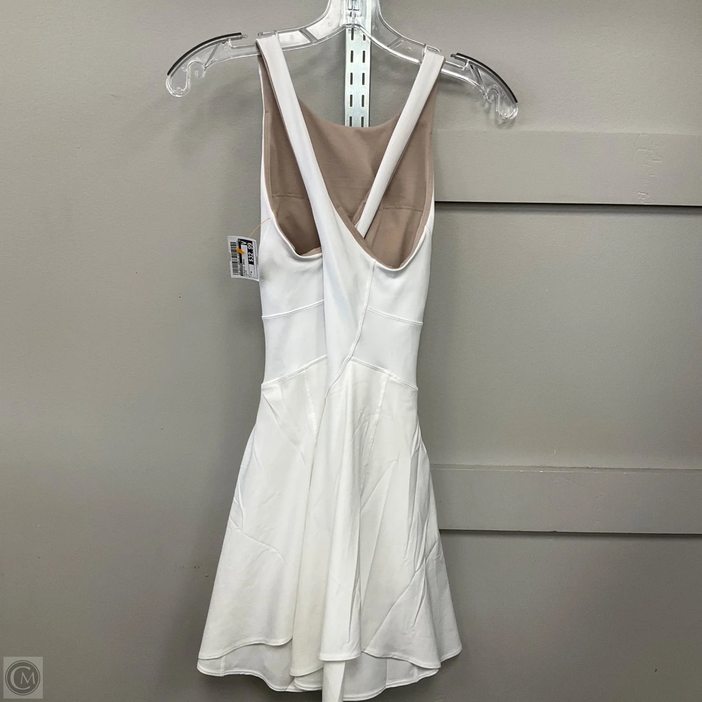 Athletic Dress By Lululemon In White, Size: 4