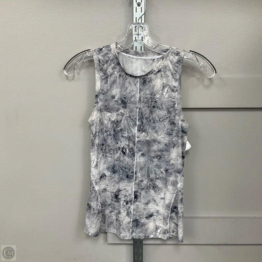 Athletic Tank Top By Lululemon In Grey, Size: Xs