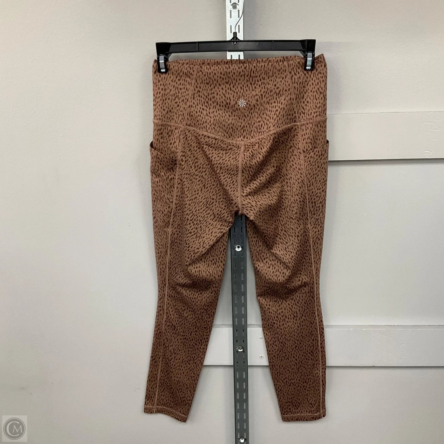 Athletic Leggings By Athleta In Brown, Size: S