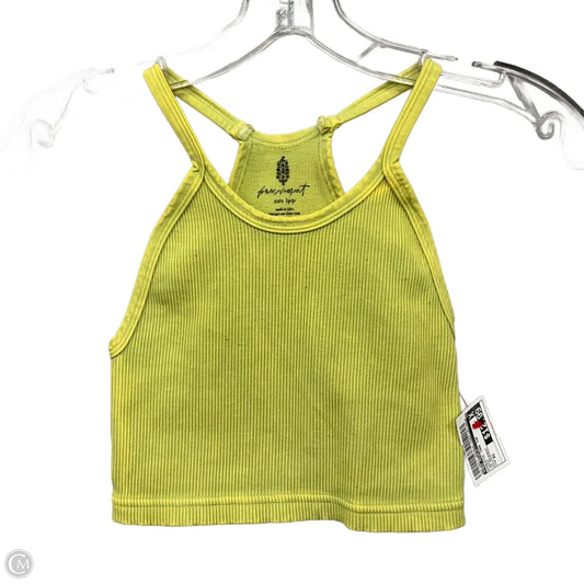 Athletic Tank Top By Free People In Green, Size: Xs