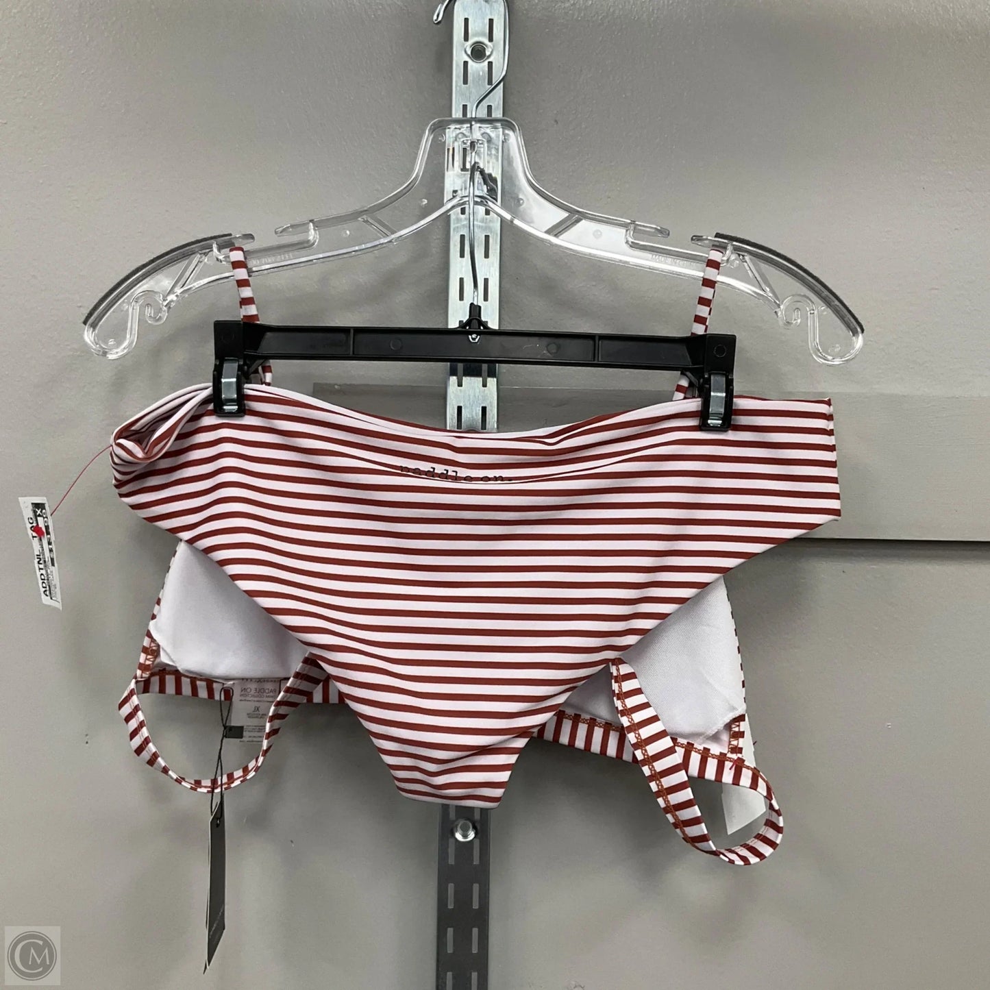 Swimsuit 2pc By Clothes Mentor In Striped Pattern, Size: Xl