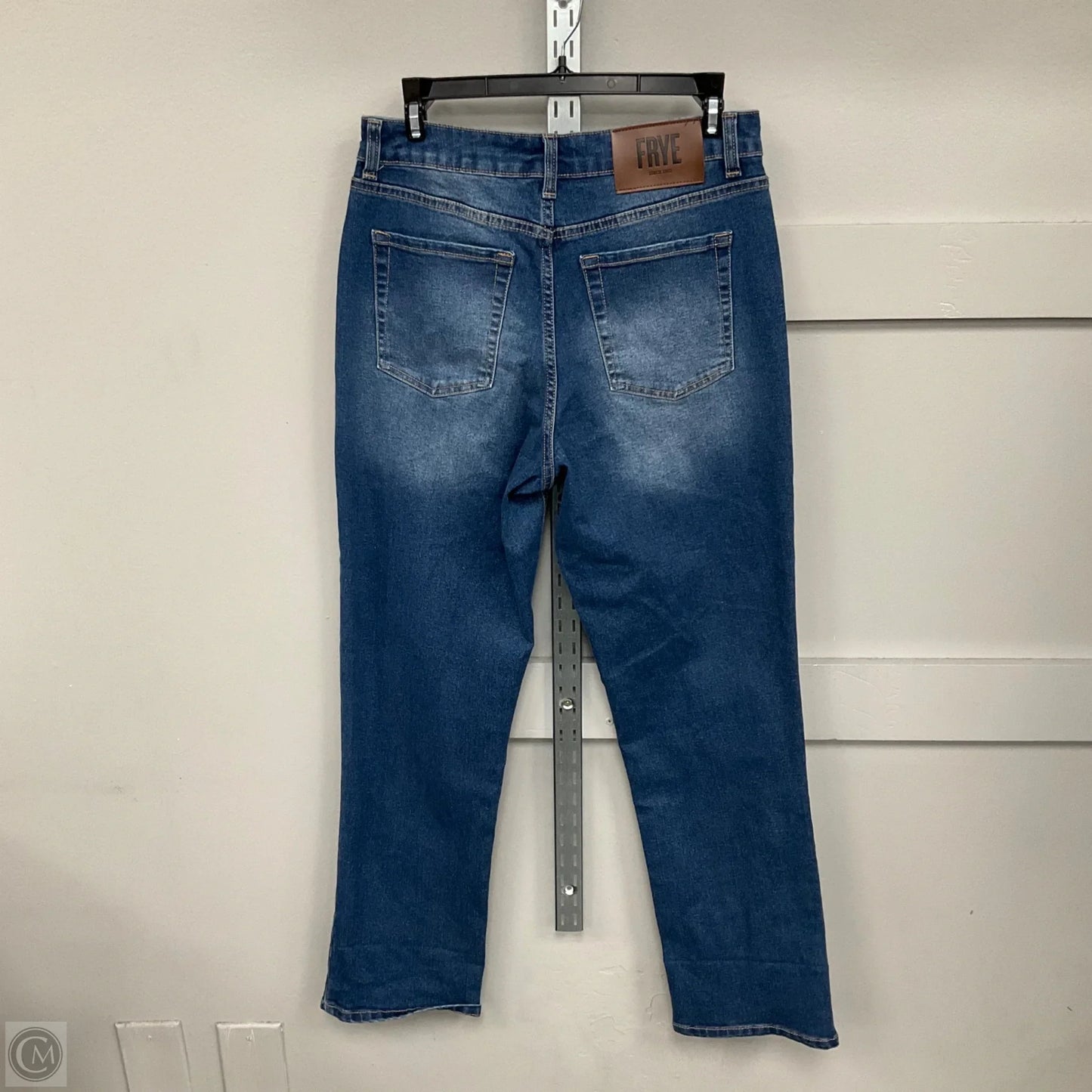 Jeans Designer By Frye In Blue Denim, Size: 4