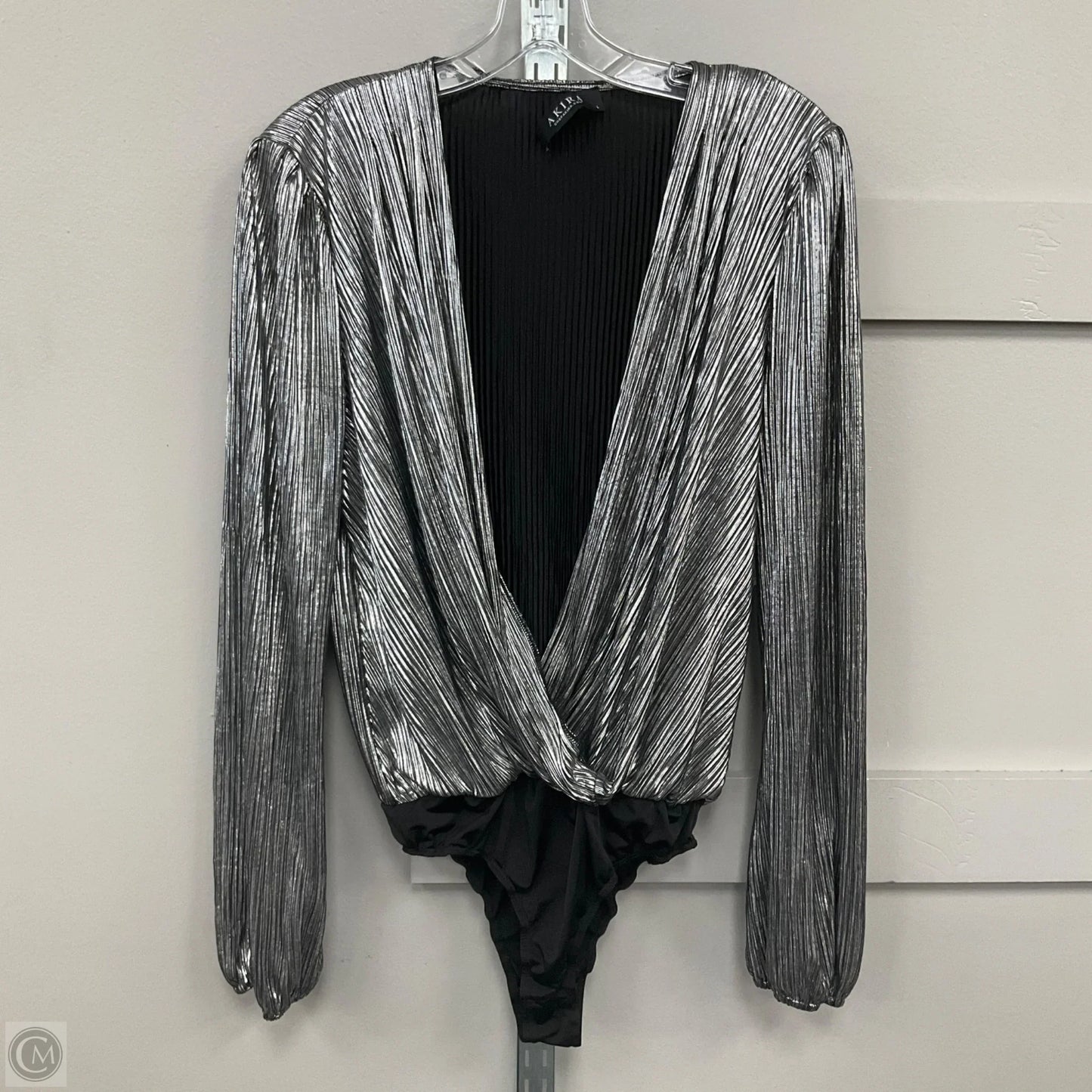 Bodysuit By Akira In Silver, Size: L