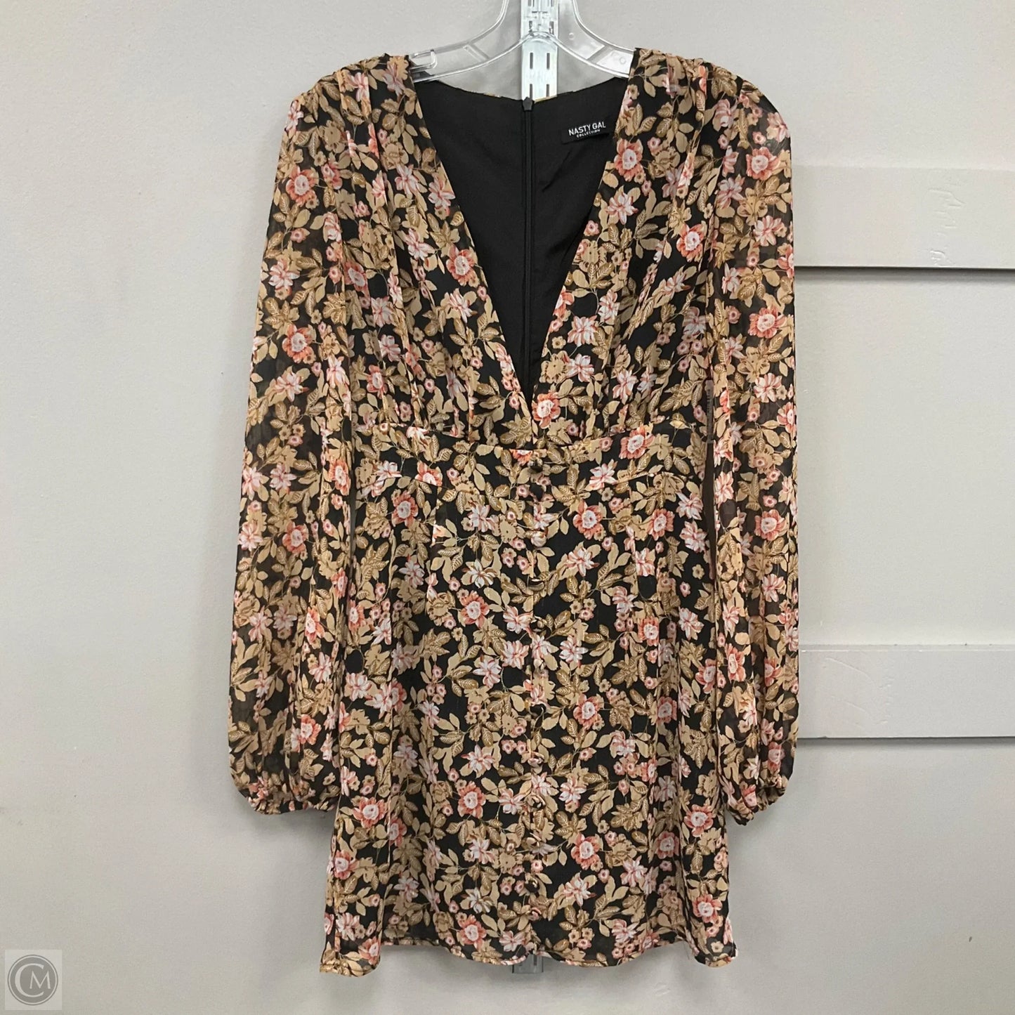 Dress Party Short By Nasty Gal In Floral Print, Size: 6