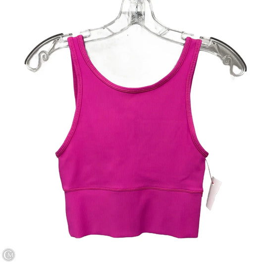 Athletic Tank Top By Lululemon In Pink, Size: 4