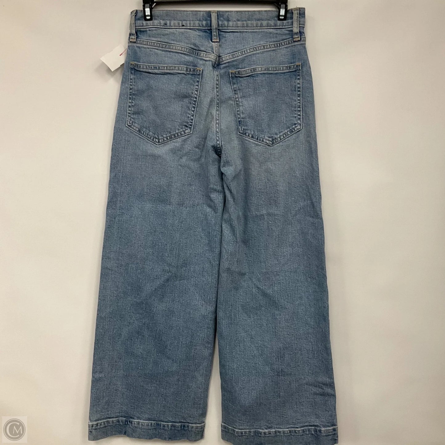 Jeans Wide Leg By Gap In Blue Denim, Size: 2