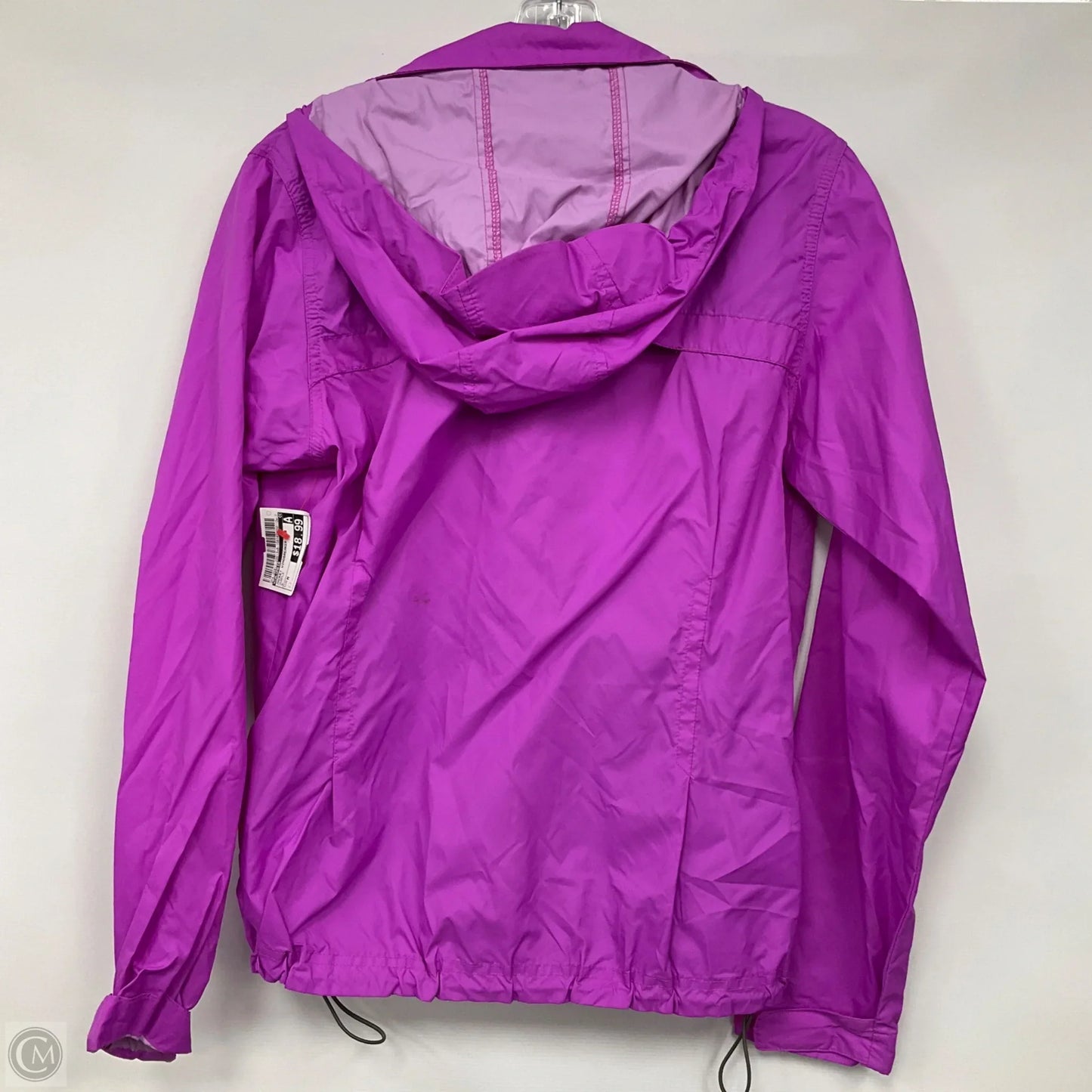 Jacket Windbreaker By Columbia In Purple, Size: M