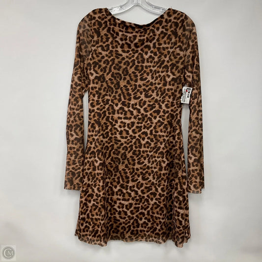 Dress Casual Short In Animal Print, Size: L