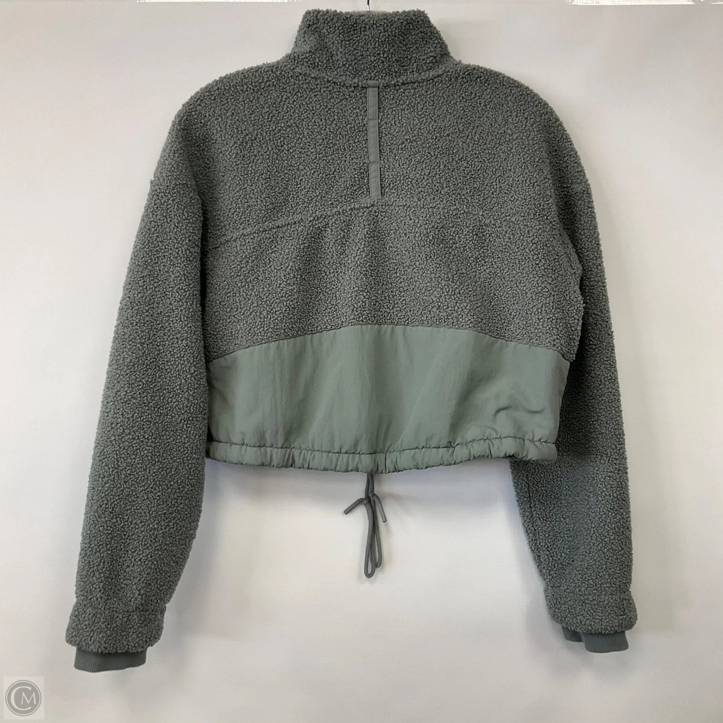 Jacket Faux Fur & Sherpa By Flx In Green, Size: Xs