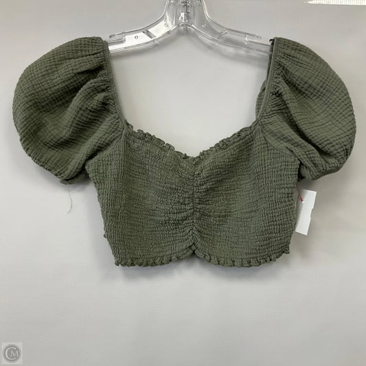 Top Short Sleeve By Altard State In Green, Size: M
