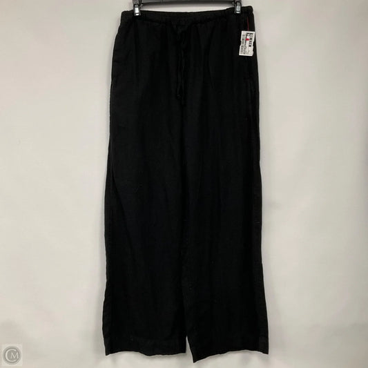 Pants Linen By Banana Republic In Black, Size: Xs