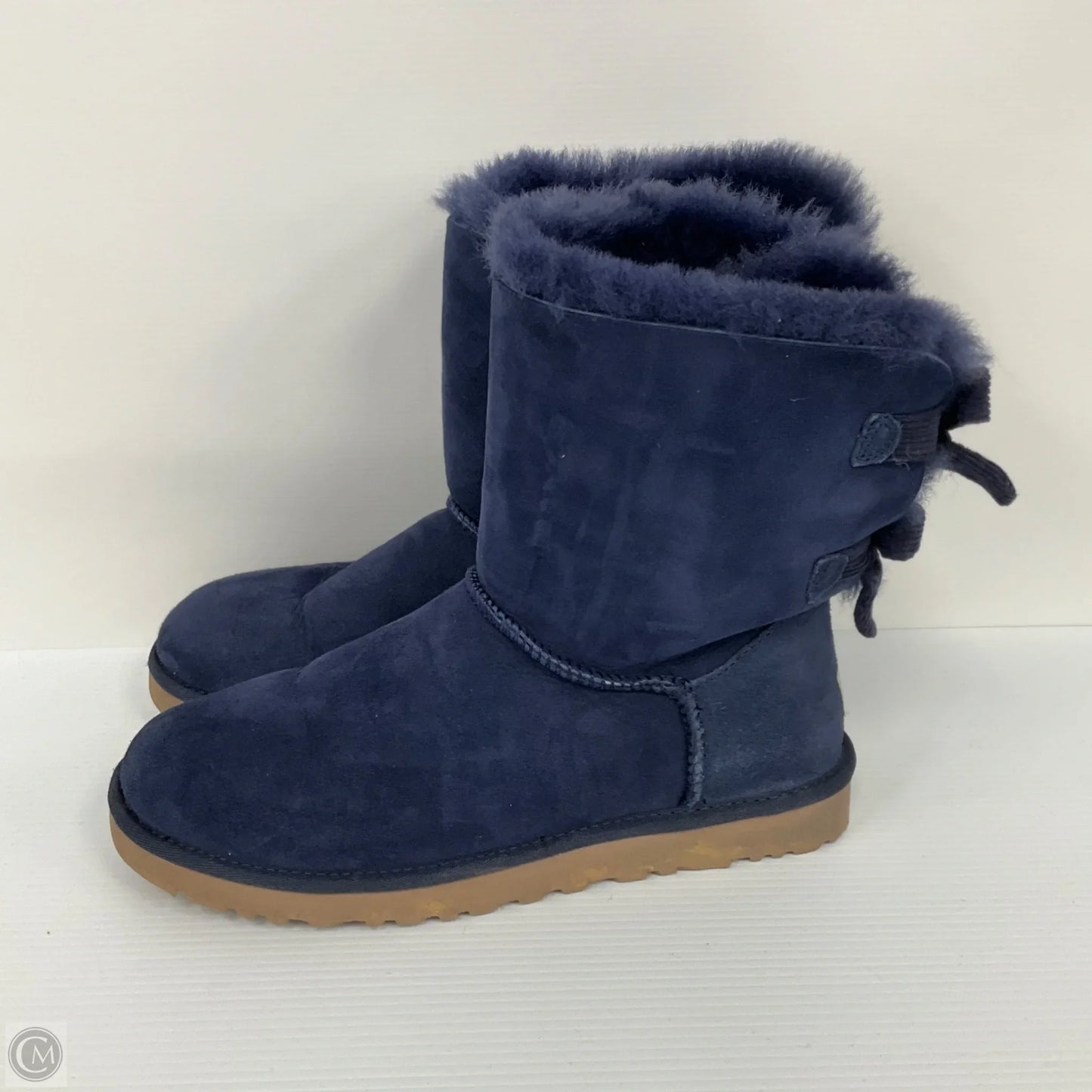 Boots Designer By Ugg In Blue, Size: 8