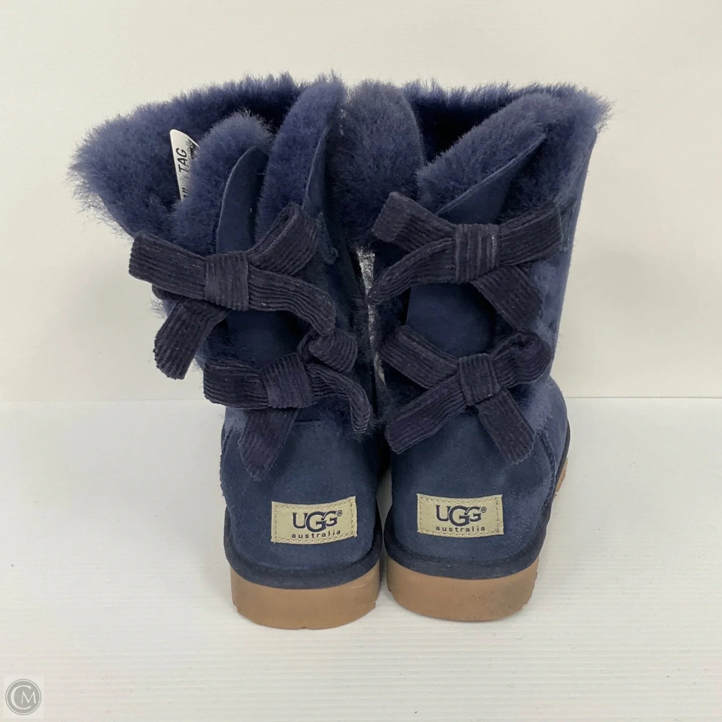 Boots Designer By Ugg In Blue, Size: 8