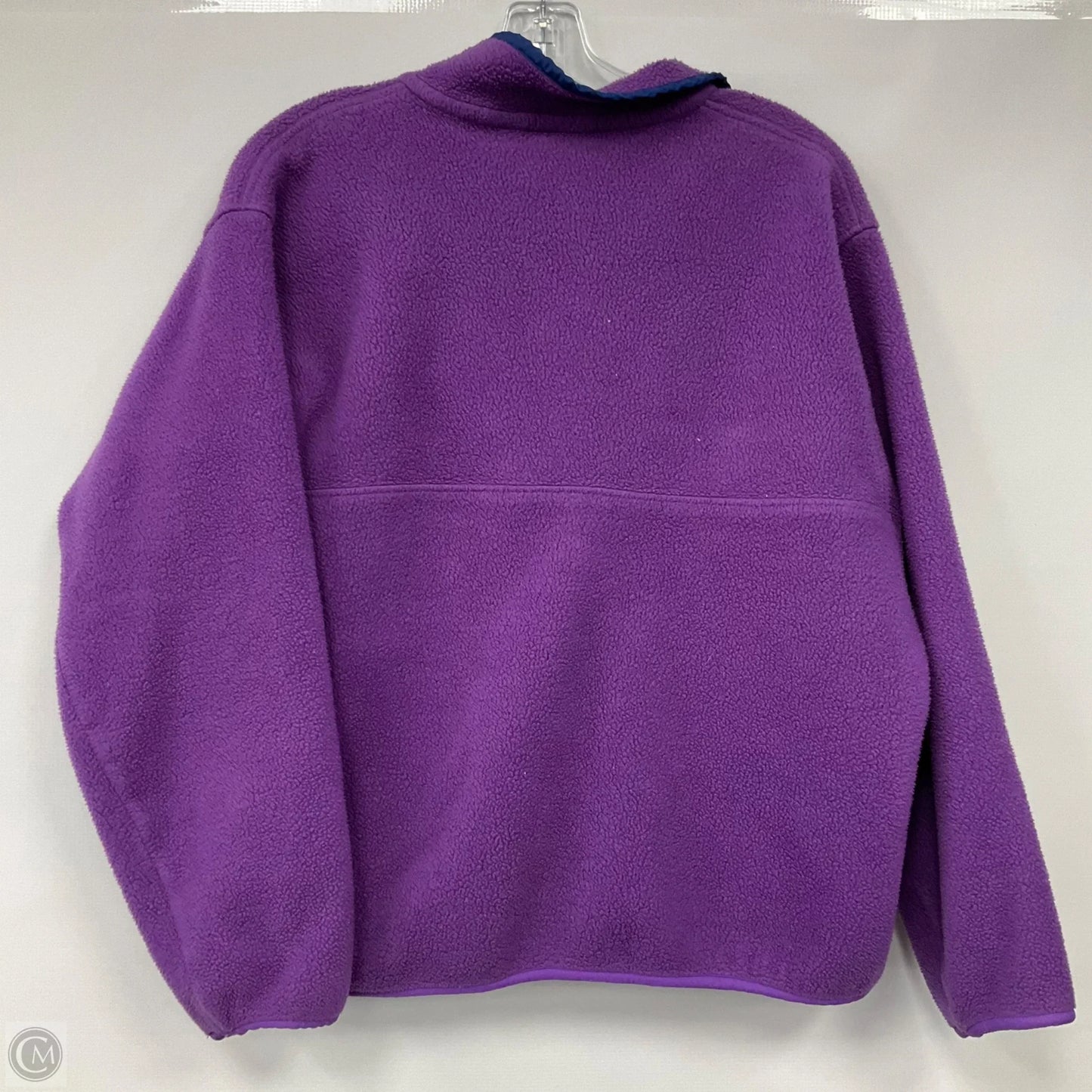 Sweatshirt Collar By Patagonia In Purple, Size: L