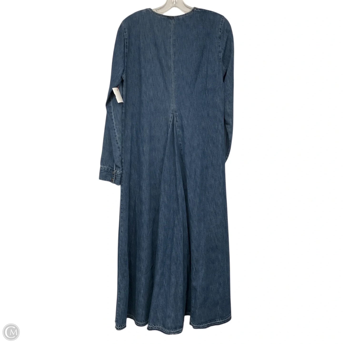 Dress Casual Maxi By Zara In Blue Denim, Size: Xs