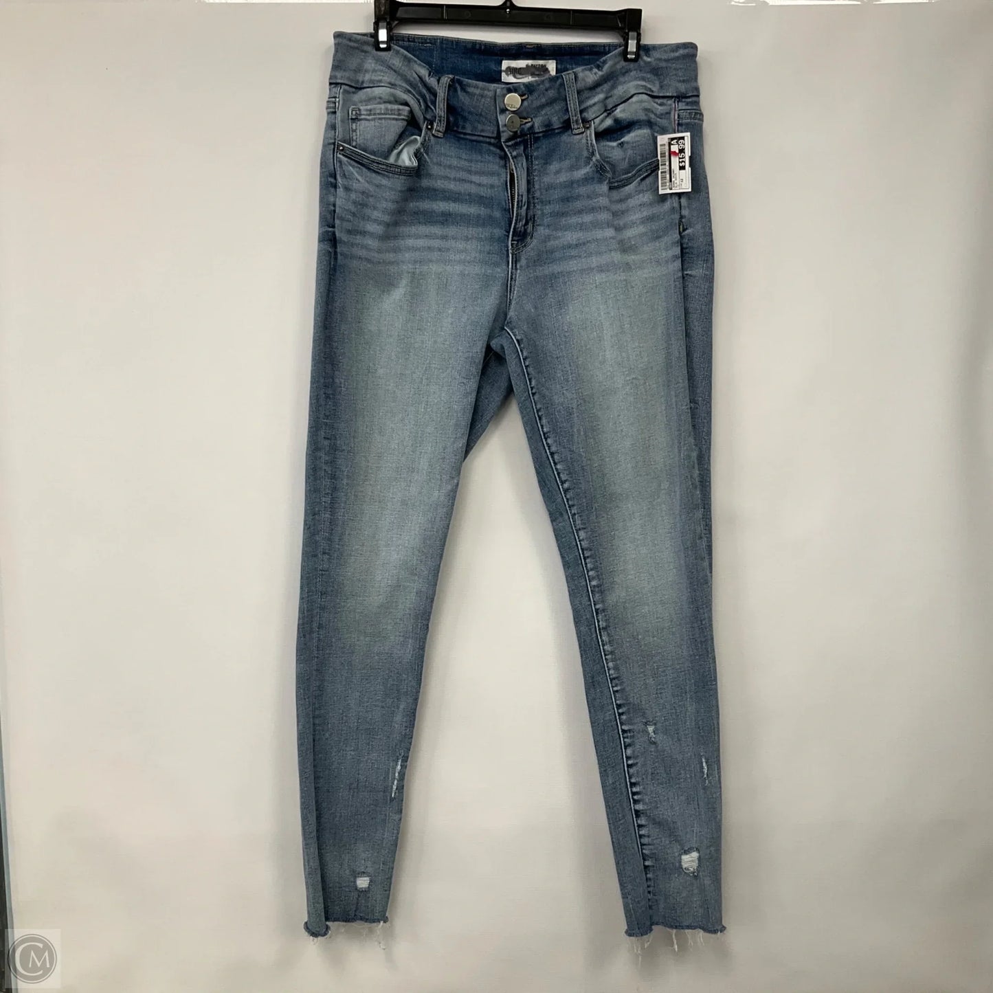 Jeans Skinny By Bke In Blue Denim, Size: 12