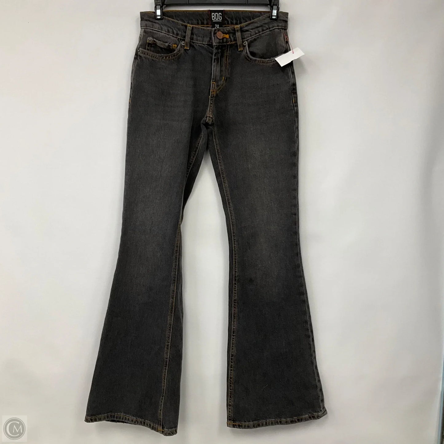 Jeans Flared By Bdg In Black Denim, Size: 0