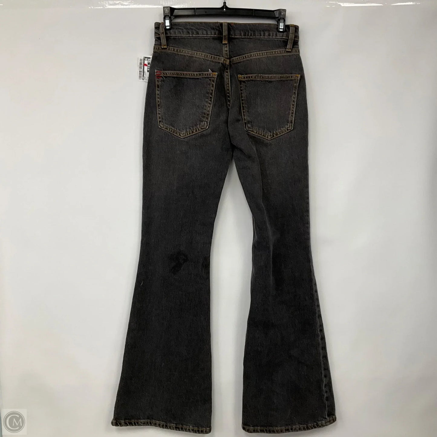 Jeans Flared By Bdg In Black Denim, Size: 0