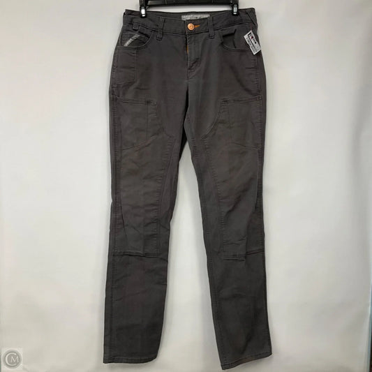 Jeans Straight By Ariat In Grey Denim, Size: 6l