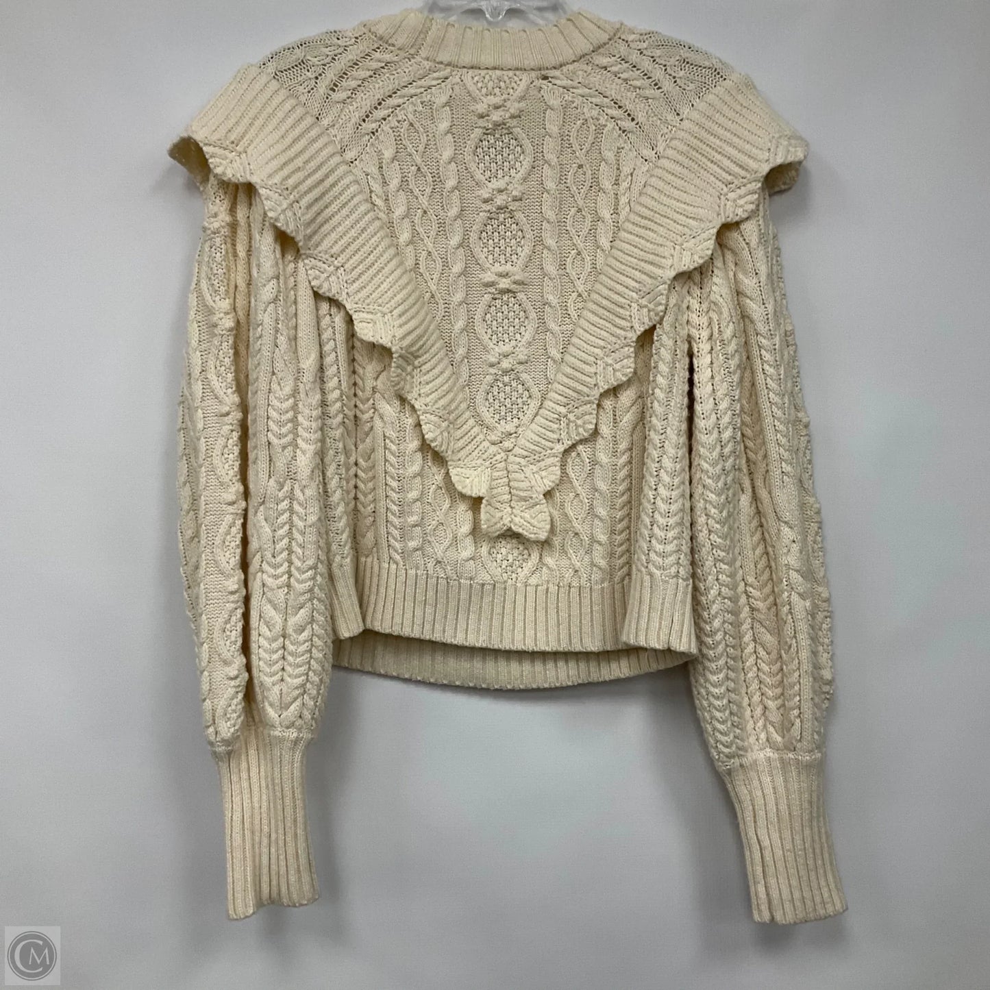 Sweater By Saltwater Luxe In Cream, Size: L