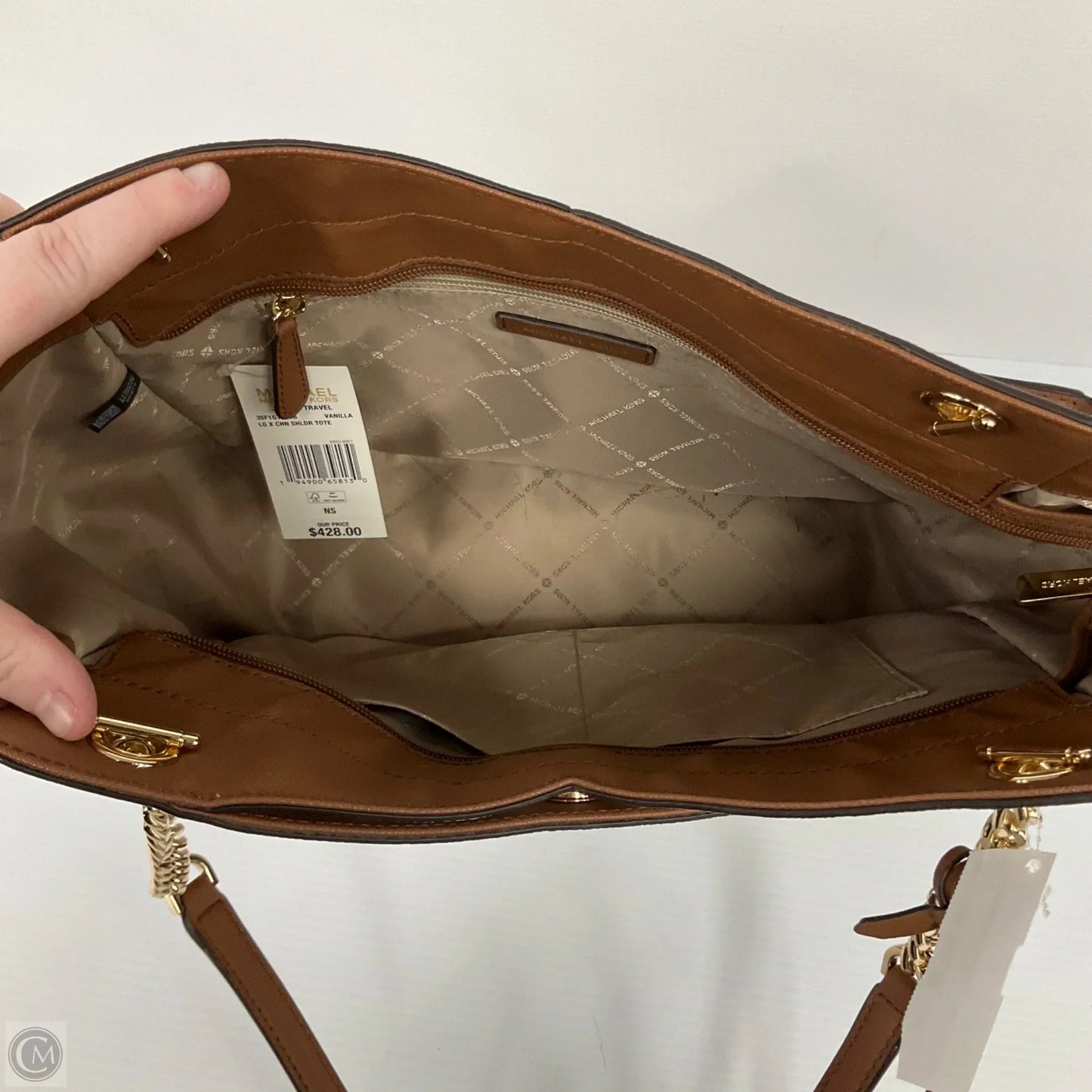 Handbag Designer By Michael Kors, Size: Large