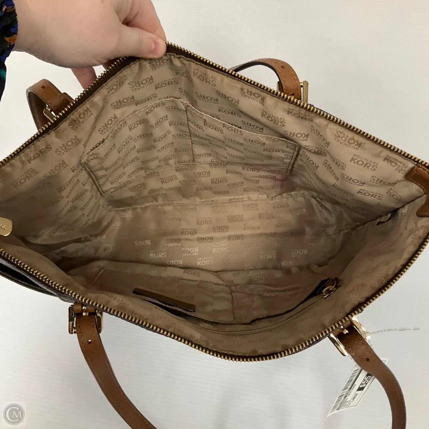 Handbag Designer By Michael Kors, Size: Large