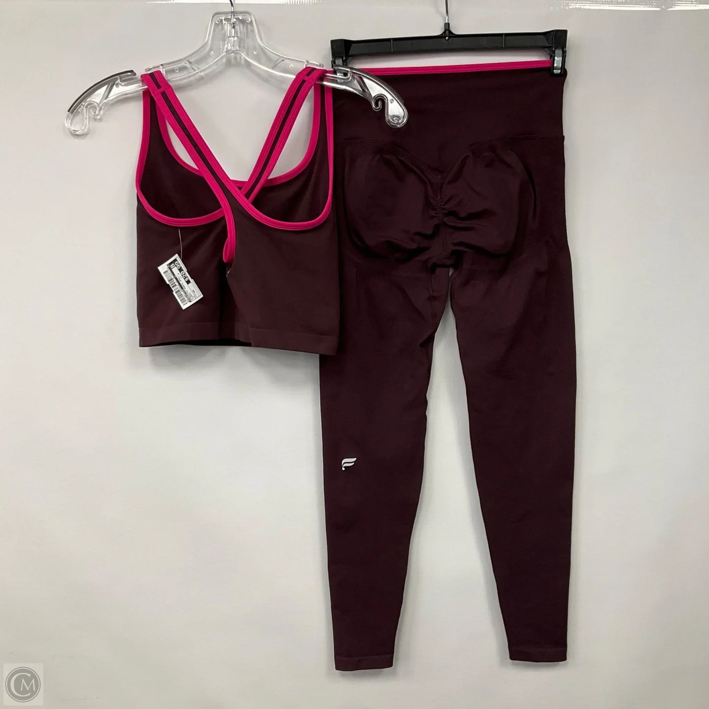 Athletic Pants 2pc By Fabletics In Purple, Size: Xs