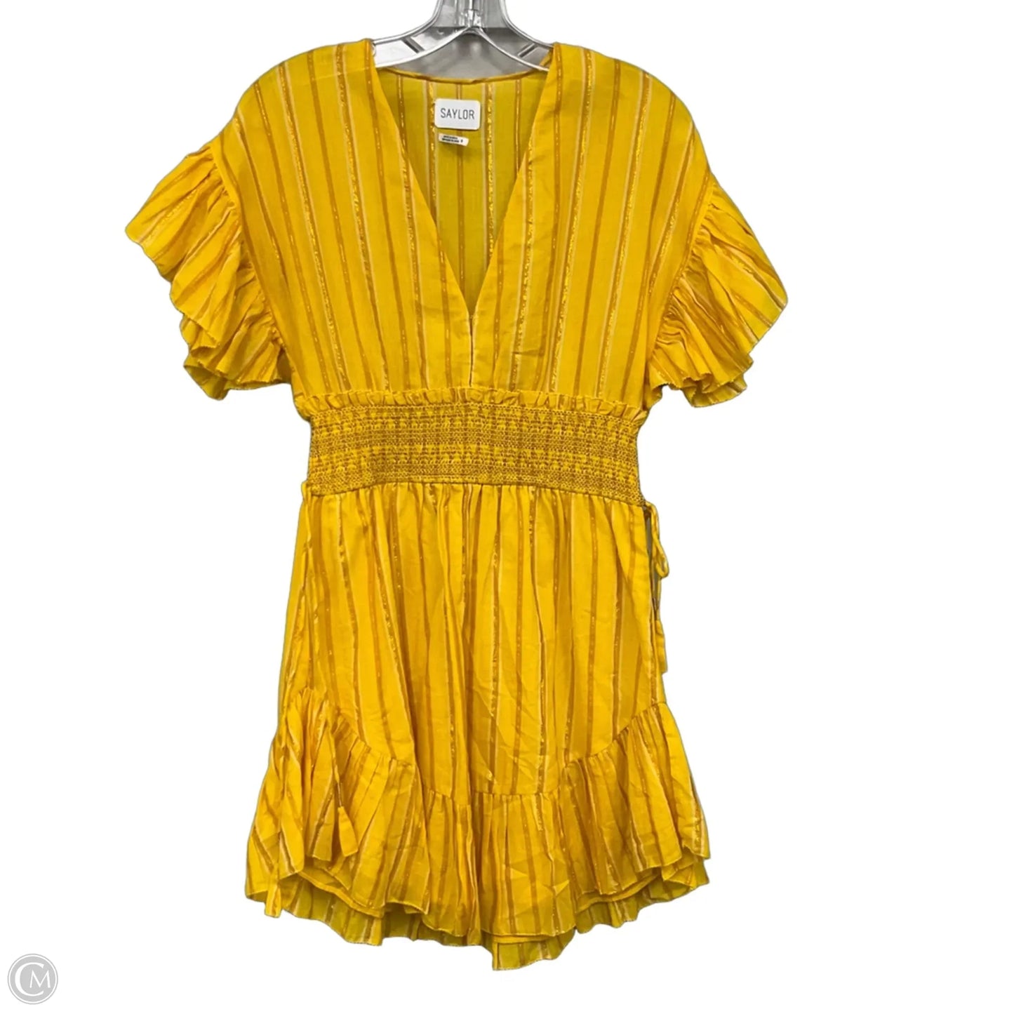 Dress Casual Short By Anthropologie In Striped Pattern, Size: S
