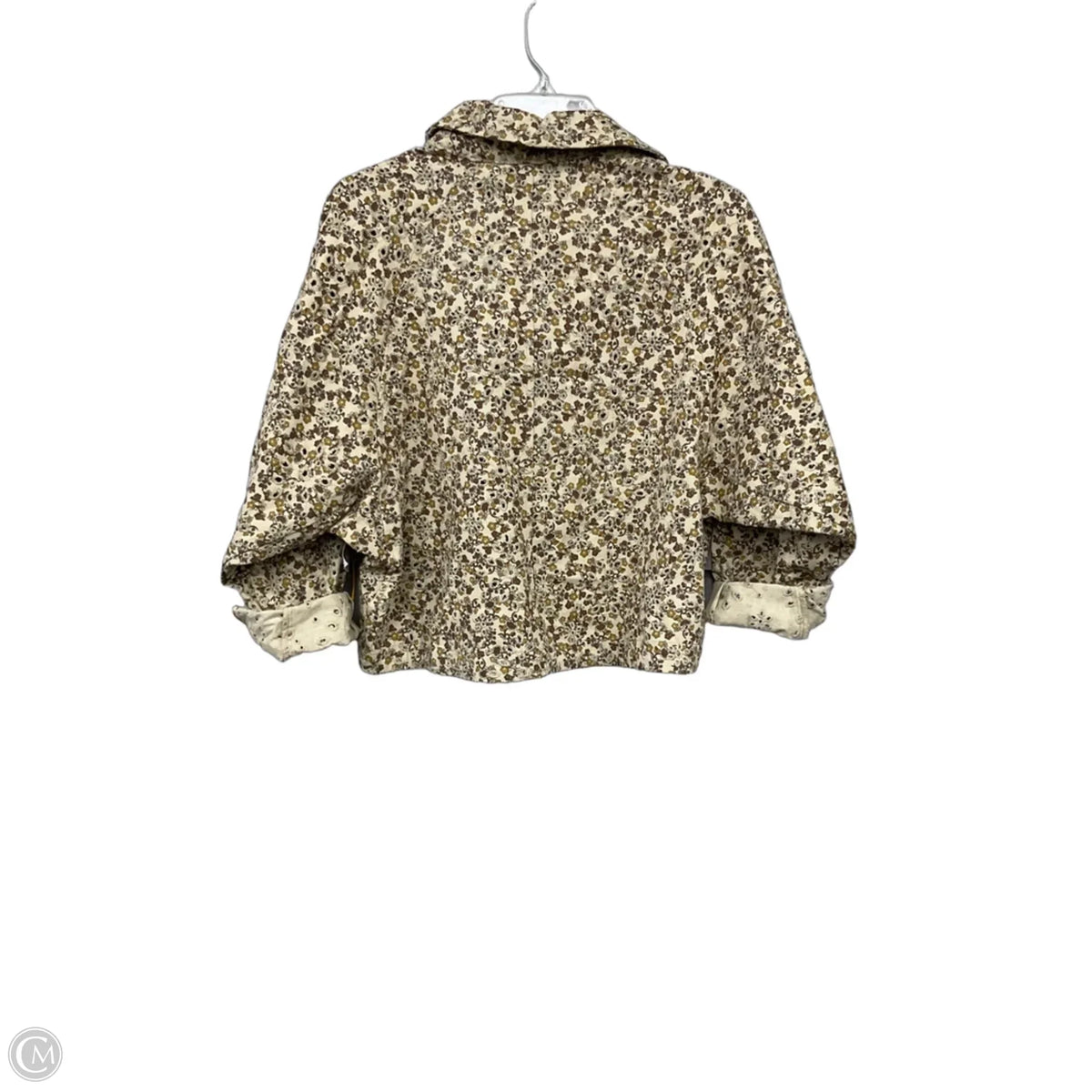 Jacket Denim By Solitaire In Floral Print, Size: S