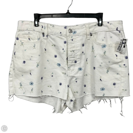Shorts By Old Navy In Floral Print, Size: 12