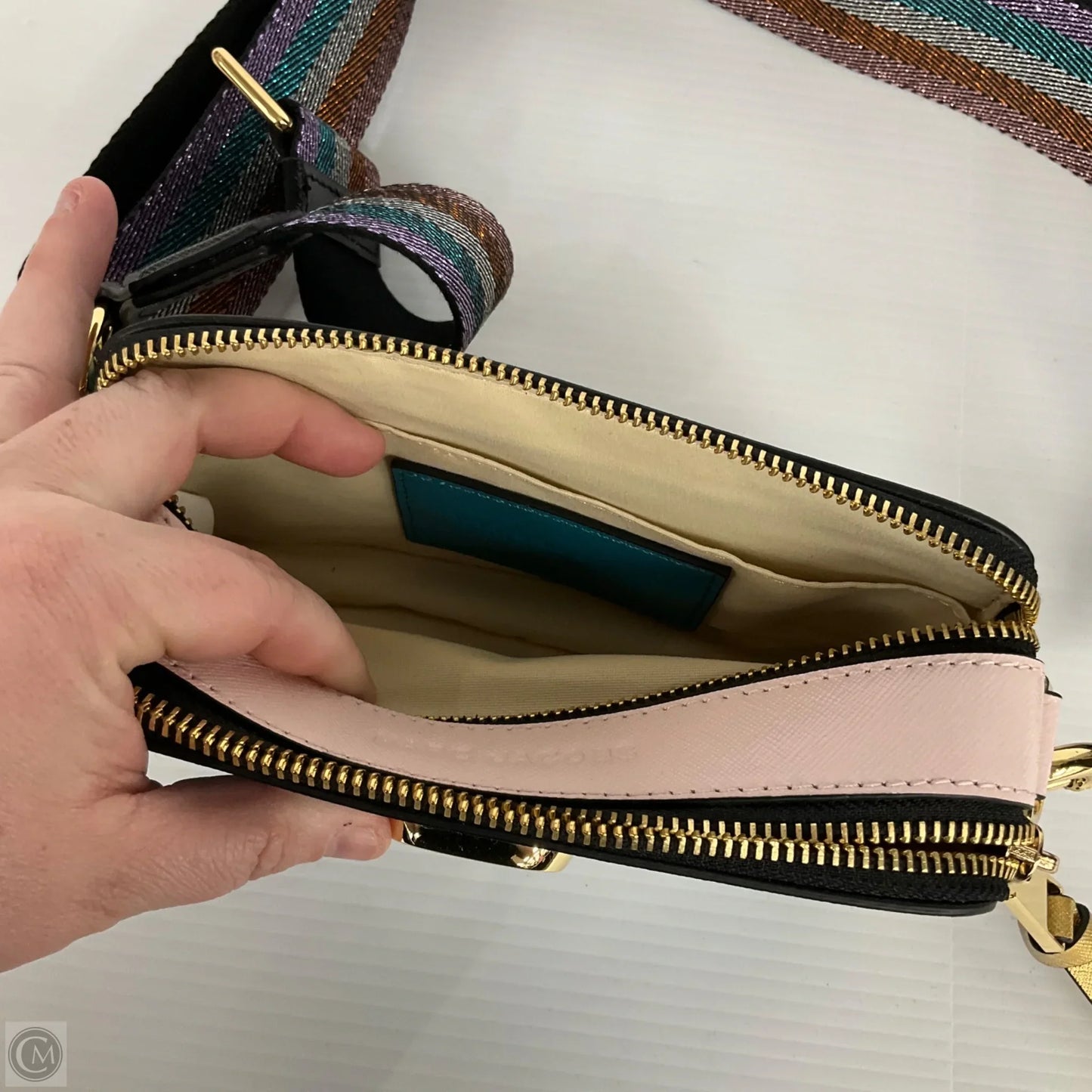 Crossbody Luxury Designer By Marc Jacobs, Size: Small