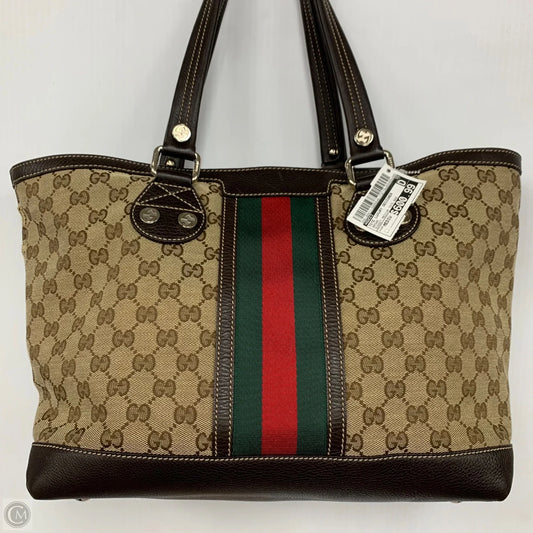 Sunset Tote Luxury Designer By Gucci, Size: Medium