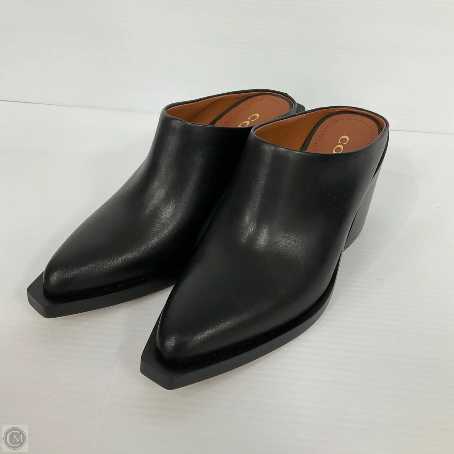 Boots Designer By Coach In Black, Size: 5