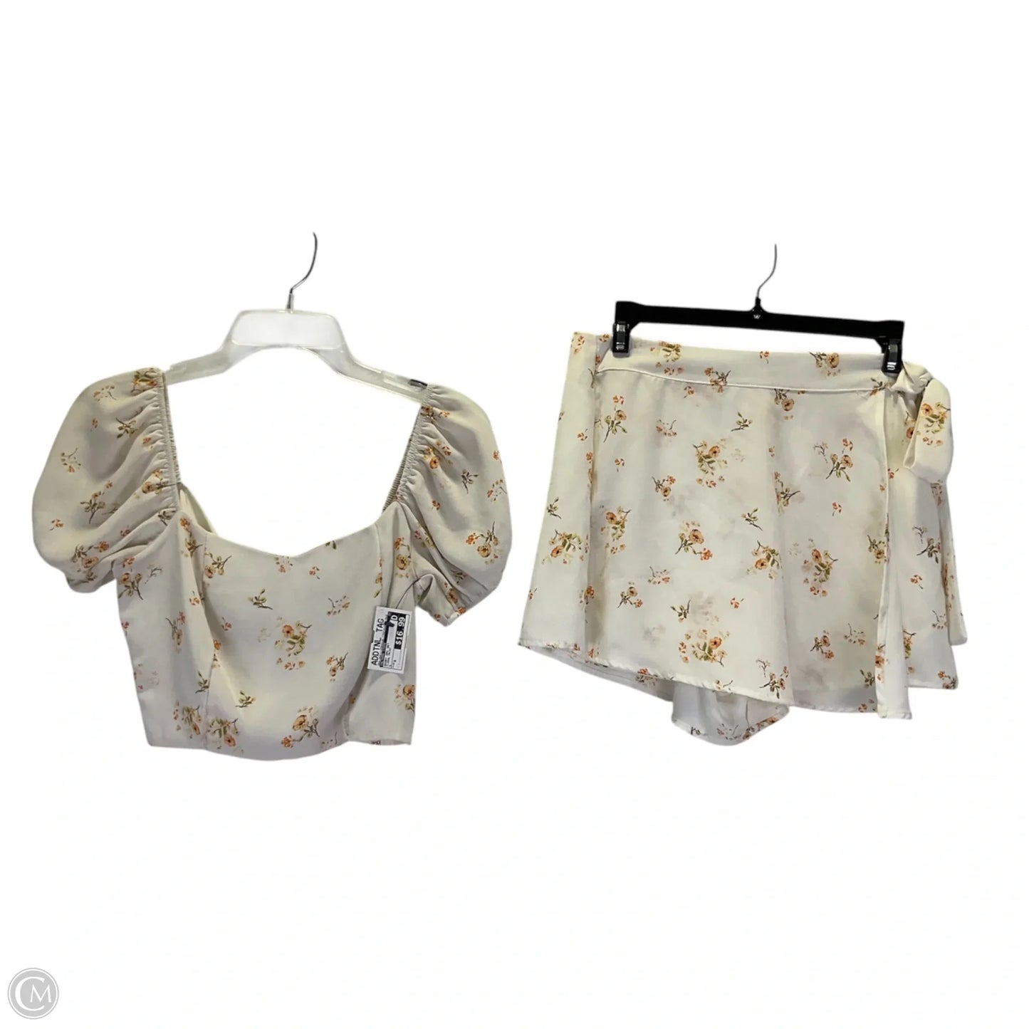 Skort 2pc Set By Altard State In Floral Print, Size: S
