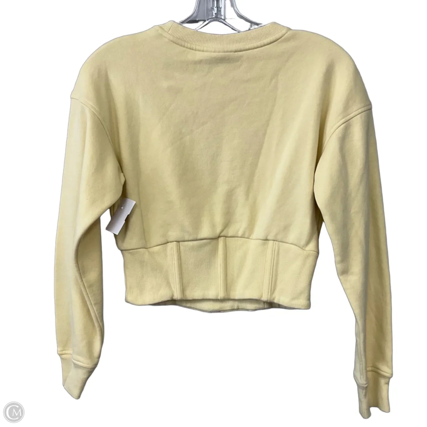 Sweatshirt Crewneck By Future Collective In Yellow, Size: Xs