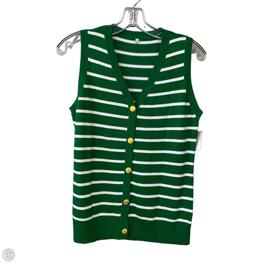 Vest Sweater By Cmf In Green, Size: S
