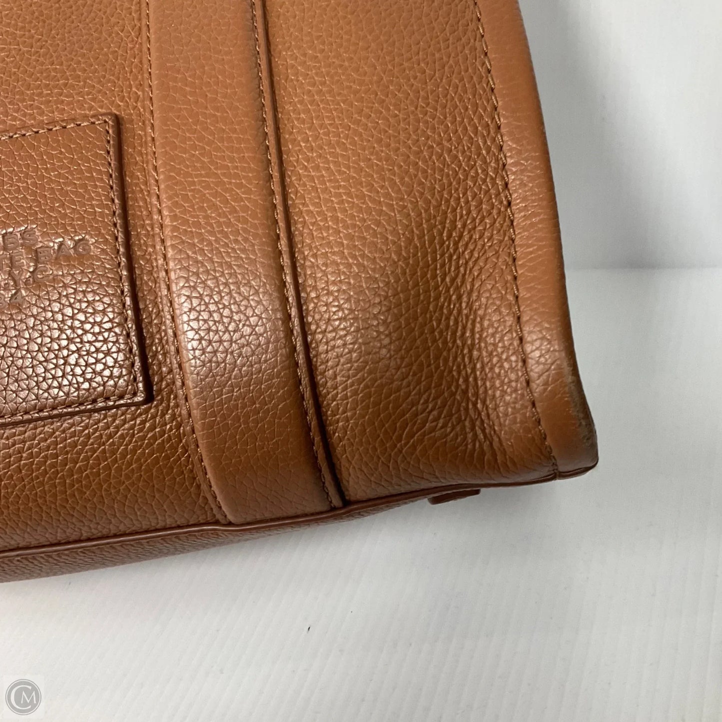 Tote Leather Luxury Designer By Marc Jacobs, Size: Medium