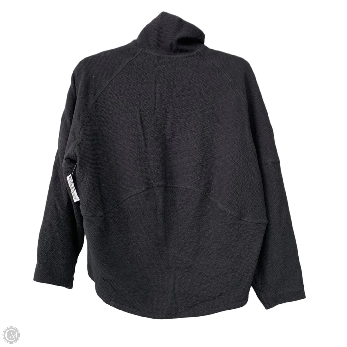 Sweatshirt Collar By Lululemon In Black, Size: 2