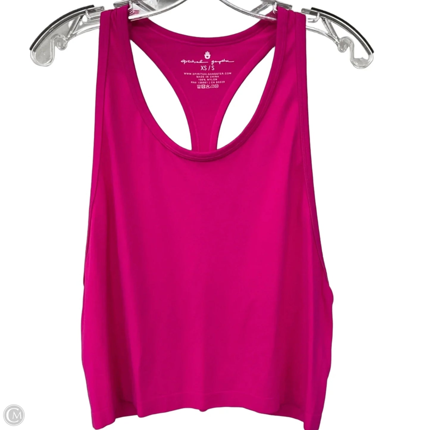 Athletic Tank Top By Spiritual Gangster In Pink, Size: S