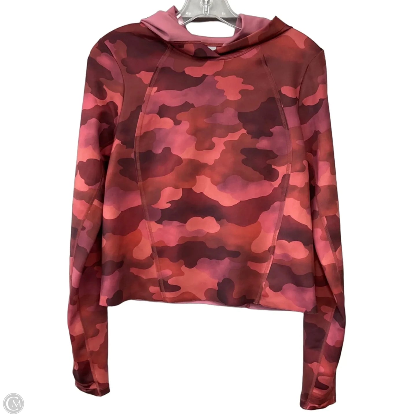 Athletic Sweatshirt Hoodie By Athleta In Camouflage Print, Size: Xs
