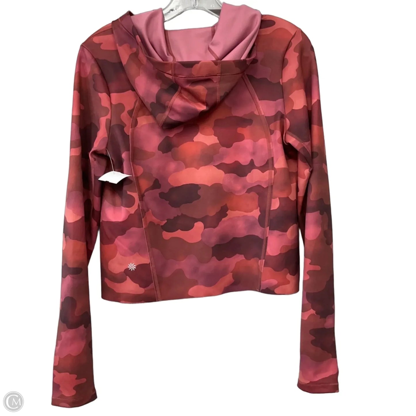 Athletic Sweatshirt Hoodie By Athleta In Camouflage Print, Size: Xs
