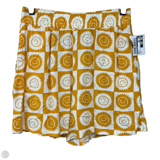 Shorts By Mighty Fine In Yellow, Size: S