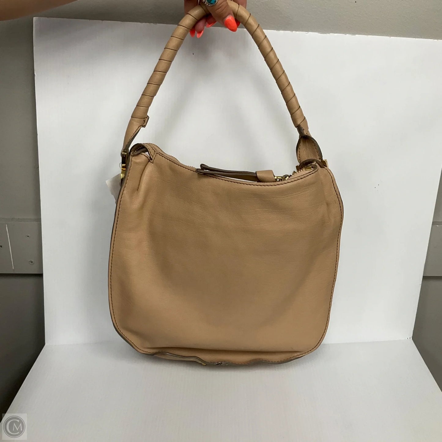 Handbag Luxury Designer By Chloe, Size: Medium