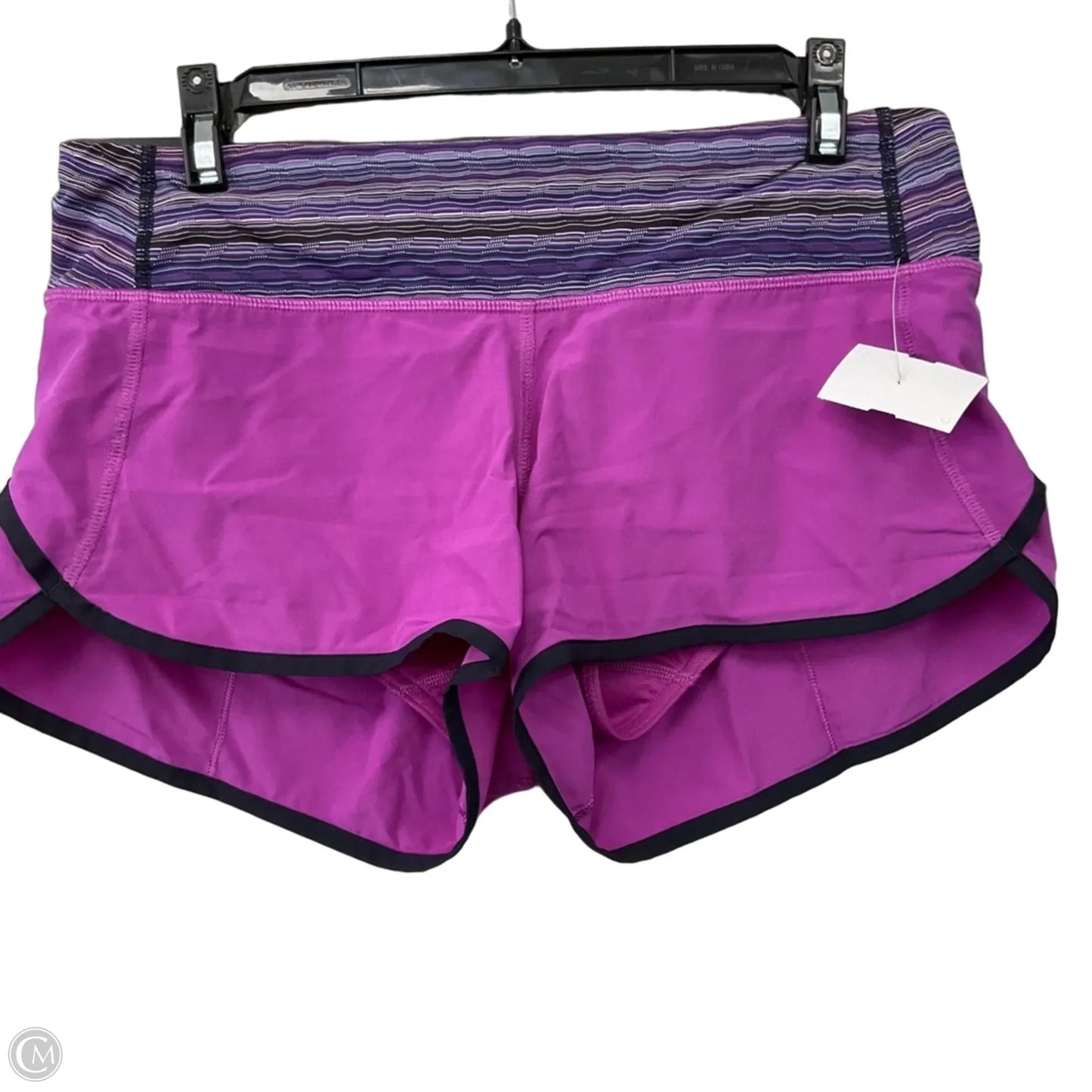 Athletic Shorts By Lululemon In Purple, Size: 6